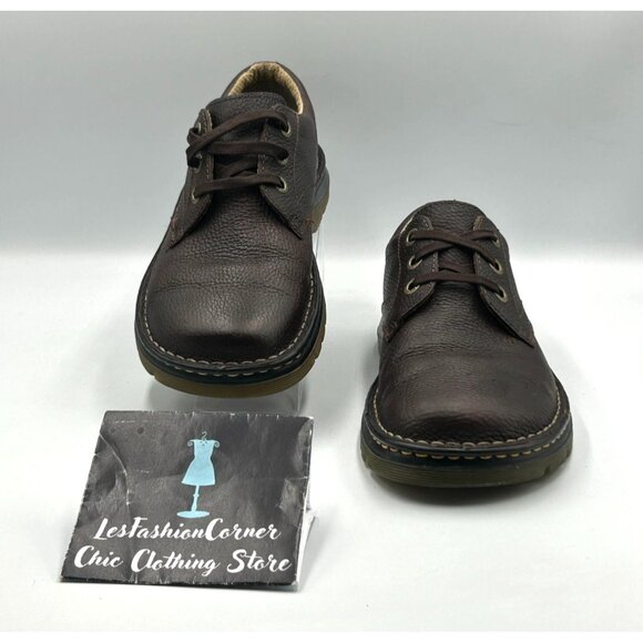 Dr. Martens Men\'s Brown Leather Ordell Oxford Lace-Up Shoes Sz 8 Wo\'s 9 3127 main image 13